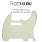 RASVONE TLP10, Piccard, Electric Guitar, Coil - Standard Telecaster Electric Guitar Pickguard with Single