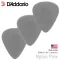 D'Addario® Nylflex Pick, 3 water dropping guitar, gray thickness, made of NYLON Light 0.50 mm / Medium 0.75 mm / Heavy 1.0 mm ** Made in USA **