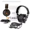 Artesia AMH-122 Ear Copy Hando Hando Headphones for Studio Monitoring Headphones + Free Jack Strap
