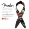 Fender® Sonoran Strap guitar sash For airy/electricity/bass 2 inches wide and braided cotton material The end of the genuine leather strap has a fender logo ** Made in Canada **