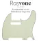 Rasvone TLP10 ปิ๊กการ์ดกีตาร์ไฟฟ้า ทรง Tele แบบซิงเกิ้ลคอยล์ - Standard Telecaster Electric Guitar Pickguard with Single Coil Patterns
