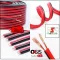 1 meter, black speaker cable, TSL UL2468 16AWG X 2C JWC
