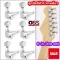 1 set 6, one-way electric guitar knob, 1 way, chromium, silver, ke-1, electric guitar knob One -way electric guitar knob