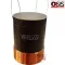 1 piece Voice Coil 49.5mm 4 polar, 4 ohm, copper 2cm. Voice for vehicle speakers Voice 49.5 mm.