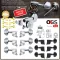 มีตัว Lock สาย Fortis FD-Lock โครเมี่ยม อย่างดี ลูกบิดกีตาร์โปร่ง แบบเหล็กตัน ตัวล็อคสายกีต้าร์ ลูกบิดกีต้าร์โปร่ง