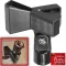 1 piece/delivery every day The neck is wearing a microphone. Brass spiral, holding the mic Can be adjusted Strong plastic