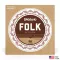 D'Addario® EJ32 Silver Plate Wound Black Nylon Silver Strap Silver Pected Wound 100% 0.028 - 0.045 ** Made in USA *
