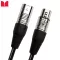MONSTER® Clas-M-20 Mike Length 20 Ft. 6 meters long. XLR head on both sides.