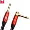 MONSTER® ACST2-21A, Jack Star, Jack 21 Ft. 6.4 meters, straight head/bend gold plated, Acoustic 21FT Angled to StraigHT Instrum.