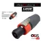 1 body/orange Lidge YM-122A Speakon Connector, 4-legged wing Male specification