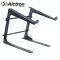 Alctron® LS009 Laptop stand Notebook stand Can adjust the height of 4 levels, made of foldable metal, suitable for DJ LAP