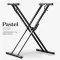 PASTEL S88, a keyboard stand type X, a good pair of legs, easy to adjust With a double brace keyboard piano stand level