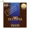 Olympia® CTB-45100 สายกีตาร์เบส สายเบส แบบ Nickel Wound แบบเคลือบ ซีรี่ย์ PRO ของแท้ 100% Long Scale, 0.045 - 0.100