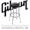 Gibson® Premium Playing Stool, a premium grade guitar chair, 24 "Short / 30" Tall, can rotate 360 ​​degrees, screen screen logo gibson 10