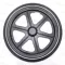 Wheel wheel spare, size 16*1 3/8 inches Wheelchair Castor Size 16*1 3/8 inch 1 wheel