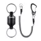 Piscifun Magnetic วางจำหน่าย Fly Fishing Tying เครื่องมืออุปกรณ์อลูมิเนียมแข็งแรงรถไฟสุทธิ 7.7LB Lanyard สายดึง 3.5 กก