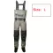 Wadeers, durable and comfortable, Breatable Stocking Foot Chest Wader, a set for men and women.