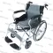 Lightweight patient cart, folding backrest, big wheel