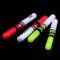 10Pcs Light Sticks สีเขียว/สีแดงทำงานร่วมกับ CR322 แบตเตอรี่ดำเนินการ LED Luminous FLOAT ตกปลาตกปลา B276