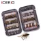 ICERIO 32 ชิ้น/กล่องปลาเทราท์ Fly Fishing ASSORTED Flies Kit Nymph แห้งเปียก Flies Fishing Fly Lure เหยื่อ