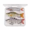 TREHOOK 3PCS 10CM 17G Sinking Swimbait Crankbaits Fishing Wobblers for Pike Fishing Tackle 2021