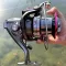 ตกปลาโลหะ Reel ULTRA Light ความเร็วสูง4.01 Spinning Reel 12 + 1BB ลากสูงสุด8Kg หล่อล้อ