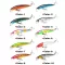 10 ชิ้น/ล็อต 100mm 7.5g Isca ประดิษฐ์พลาสติก Minnow Hard เหยื่อ Wobblers 2 Treble ตะขอตกปลาทะเล Crankbait pesca Jigging