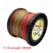 16 Strands PE PE 300M/500M/1000M/1500M Braided Multicolor Super Power, Japanese Multifilament, Saltwater/Fresh Water