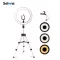 Selens Portable Ringlight 26cm LED Ring Light with Tripod and Flexible Arm For Vlog Video Beauty Makeup Live Portrait