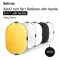 Selens 32x48 inch （80x120cm）light reflector plate 5in1 Reflector Light Mulit Collapsible With Non-slip Handle for Photography Photo Studio Lighting
