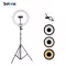 New10.2 Inch 26cm Ring Light & Tripod Stand LED Camera Selfie Light Ring for iPhone Tripod and Phone Holder for Video Photography