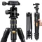 K & F TM2324 การเดินทางที่มีน้ำหนักเบาขาตั้งกล้องสำหรับ Canon Nikon DSLR กล้อง 62 นิ้วอลูมิเนียม
