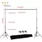 2m * 2m Photography Background Support System Backdrop Stand Crossbar Kit Set 2*2 เมตร Gantry อุปกรณ์ถ่ายภาพขาตั้งกล้องพื้นหลังกรอบเหมาะสำหรับสตูดิโอถ