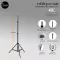 Aluminum standing legs 2.1 meters high