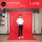 Set a backdrop with a medium -sized leg frame Synthetic fabric scene 2 x 3 meters