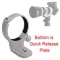 Lens Collar Tripod Mount Ring for Canon EF 70-200mm f/4L USM/IS USM, EF 80-200mm f/2.8L, EF 400mm f/5.6L USM