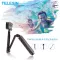 Telesin Waterproof Selfie Stick Hand Grip + 3 WAY GRIP ARM MONOPOD POLE Camera for GoPro Xiao Yi SJCAM DJI OSMO Action