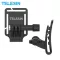 TELESIN หัวหมวกยึดหมวกยึดอะแดปเตอร์ผู้ถือซิลิโคน PC Quick Release Skidproof สำหรับ GoPro Hero 8 Osmo Action XiaoYi