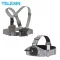Telesin Double Mount Skidproof neck strap. Strong flexibility adjustment for GoPro Osmo Action for Insta360 Accessories.