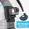 360 Degree Rotation Quick Release Backpack Belt Button Mount Buckle Clip Adapter for Gopro Hero 8 7 6 5 4 GoPro Max OSMO