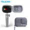 Telesin มินิเก็บถุงป้องกันแปรงครึ่งเปิดปล่อยด่วนกระเป๋าสำหรับ Gopro Hero 9 กระเป๋าสีดำ