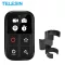 Telesin 80m WiFi การควบคุมระยะไกลสำหรับ GoPro ฮีโร่ 9 8 สูงสุดที่มีปุ่มลัด + สายรัดข้อมือล็อคสติ๊กเกอร์สำหรับฮีโร่ 8 9 แม็กซ์อุปกรณ์เสริม