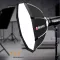 TRIOPO รุ่ง K90  90cm รูปแปดเหลี่ยมร่ม Softbox Bowens แสงที่มีการจัดการ สำหรับ Flash อุปกรณ์การถ่ายภาพในสตูดิโอกล่องนุ่ม