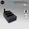 3 in 1 battery charger for GoPro Hero 4-5-6-7