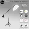 SoftBox AI-L50 with 75 cm octa softbox. Clear model with Top Angle stand high. 2.1