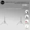 AI-280s stainless steel stand, 2.8 m. 1 pair with a 1.2-3 m length