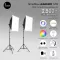 Softbox EAKER 10W with a 50x70 cm light filter