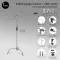 High angle shooting stand, C-Stand + U-80L + AC05