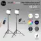 LED LED SUTEFOT TP50-RGB with 1 pair of batteries