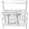 2 layers of dishwasher sink, 3 layers, side, side panel, 2 layers, top 49x108x126 cm, 555+